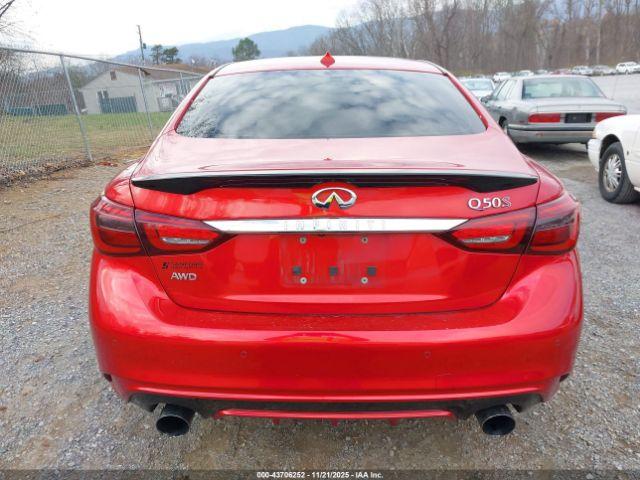 INFINITI Q50 Red Sport 400 Awd Image 18