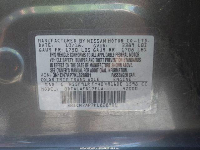 Nissan Versa 1.6 S Image 6