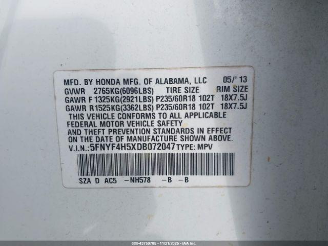 Honda Pilot Ex-l Image 10