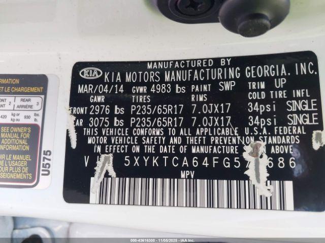 Kia Sorento Lx Image 13