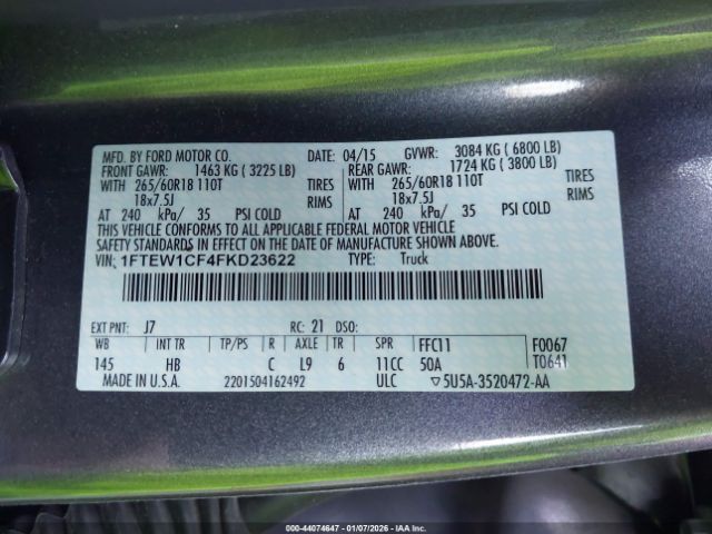 Ford F-150 Lariat Image 14