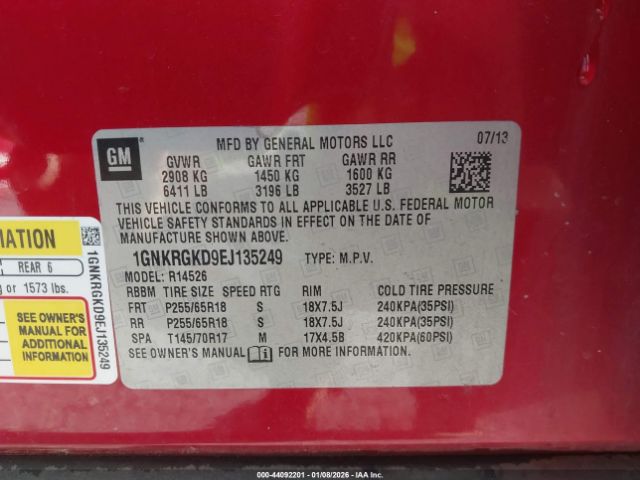 Chevrolet Traverse 1lt Image 2